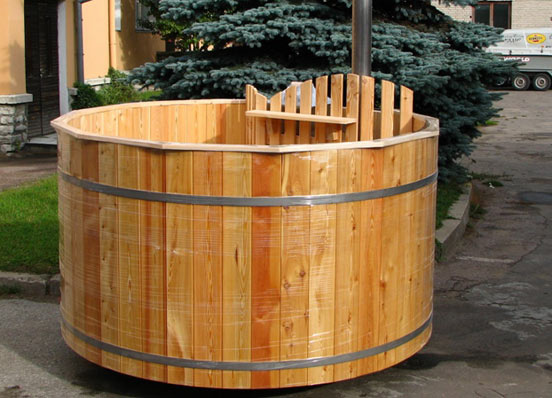 Hot Tub in larice siberiano