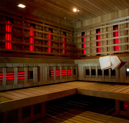 saune infraroose con radiatore della Philips Vitae