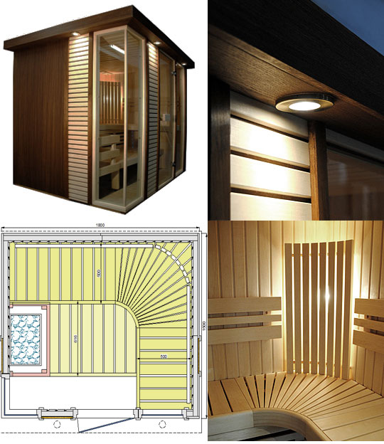 Sauna per hotel - Azienda fornitrice saune professionali